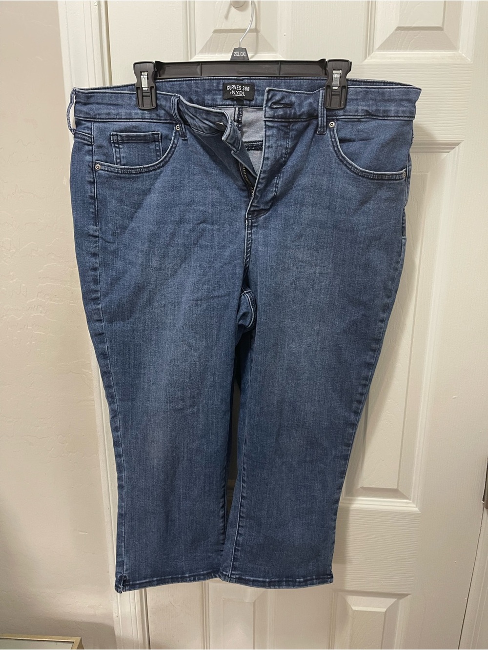 NYDJ Women’s Ankle Jeans in Mid Blue